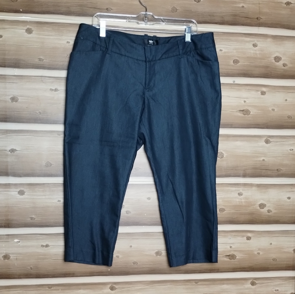 5/$30 Mossimo‎  women cropped pants size 14